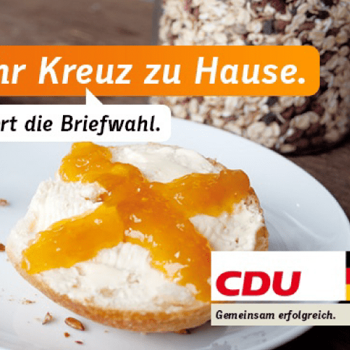 El voto por correo. Otra fortaleza de la&nbsp;CDU