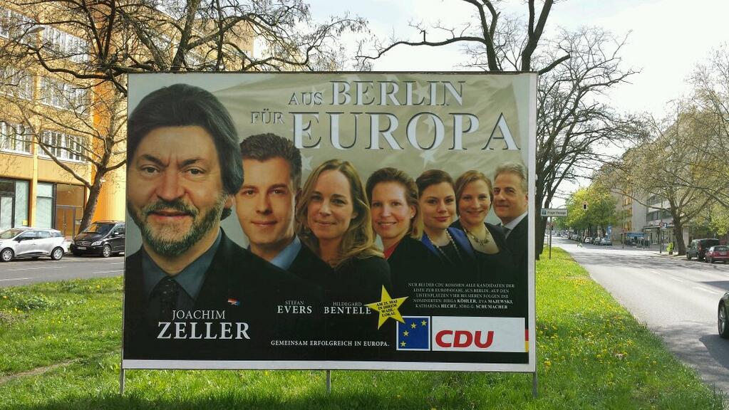 "Desde Berlin para Europa."