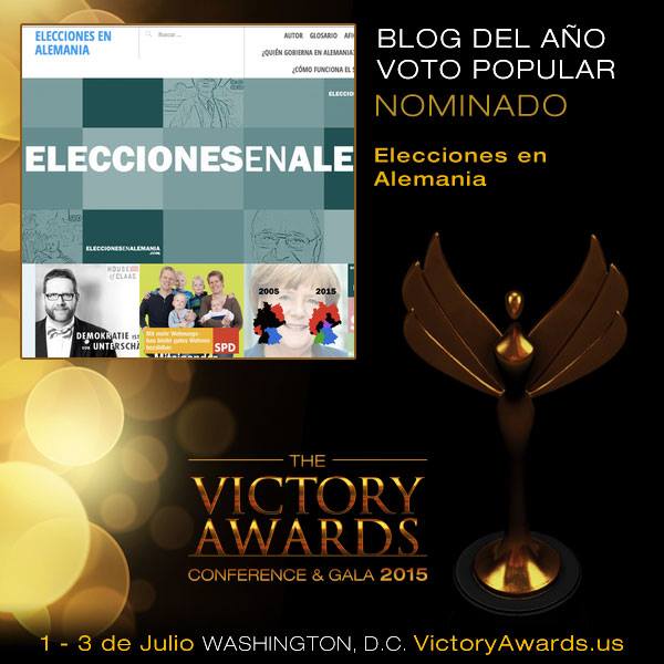 «Elecciones en Alemania» nominado a Blog Político del&nbsp;Año