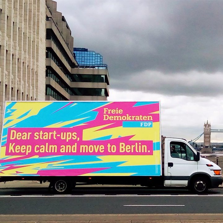 Haciendo campaña en Londres para ganar en&nbsp;Berlin