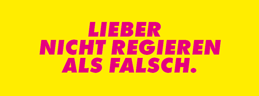 fdp nicht regieren